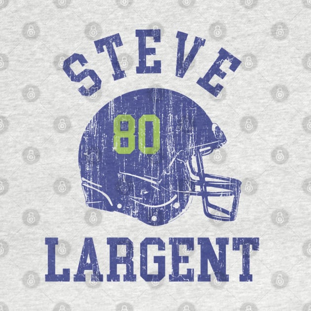 Steve Largent Seattle Helmet Font by TodosRigatSot